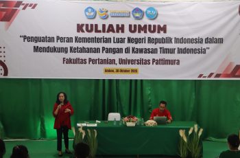 Kuliah Umum Fakultas Pertanian Unpatti Soroti Ketahanan Pangan dan Potensi Blue Food di Maluku